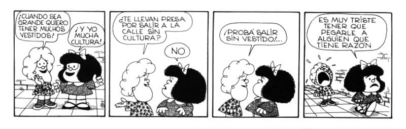 Prob&aacute; salir sin vestido...